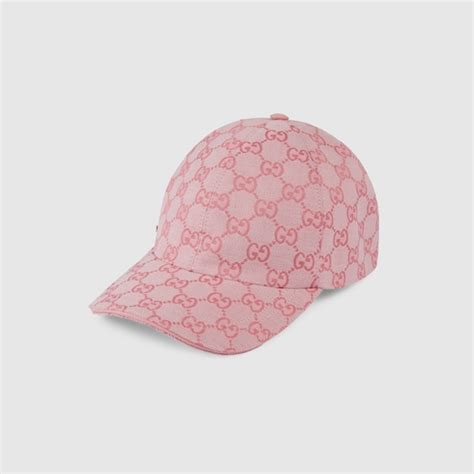 gucci baseball hat pink|Gucci baseball cap women's.